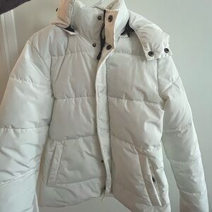 Zyia White Puffer Coat